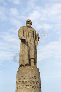 记忆俄罗斯科托拉的俄罗英雄伊万苏珊宁纪念碑者雕塑图片
