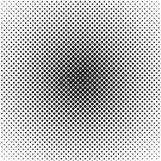 语气圆圈基本半调点在黑色和白中产生效果半调多聚黑白坡度图片