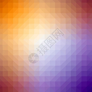 紫色的几何低抽象色彩颜多边形三角图案背景图片
