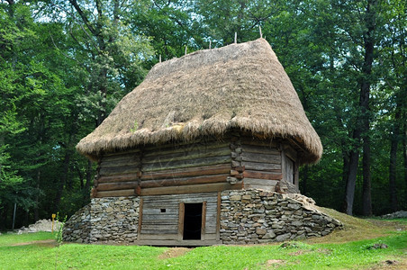 Romanania族裔博物馆木屋建筑结构学旅行屋顶图片
