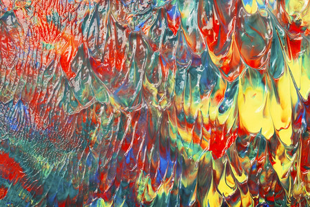湿的艺术家丙烯漆酸纤维多色的图片