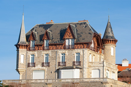 法国比亚里兹的房屋大厦天顶图片