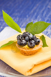 与蓝莓的美味糕点照片餐巾门户14糖果图片