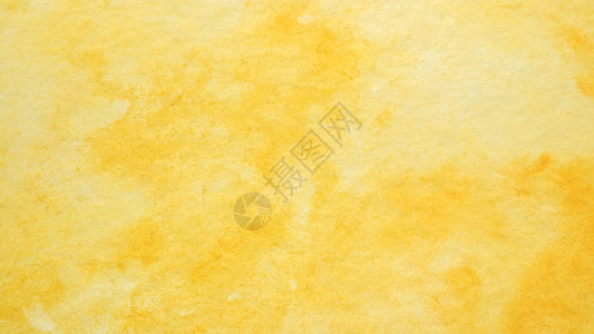 空白的形象质地水彩背景艺术抽象黄色水彩画以白纸背景作为设计图纸背景图片