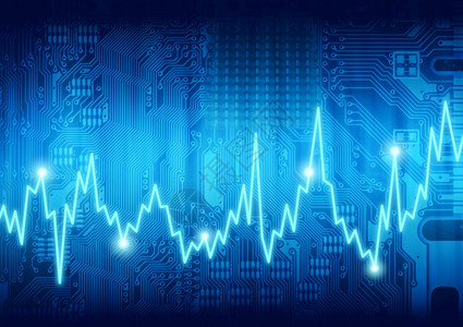 排档速率信号数字图形计算机电路板心跳脉动速率数字计算机心跳形象的木板设计图片