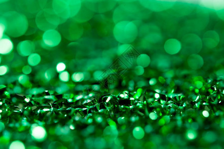 模糊自然抽象的绿色bokeh圣诞节装饰背景图片