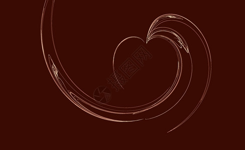 雅各布斯红色的心脏和旋转抽象分形婚姻图片