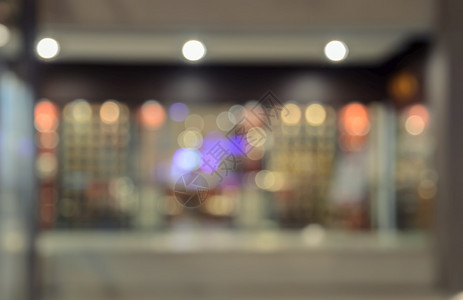 购物中心窗户丰富多彩的抽象模糊夜店窗口背景灯光彩色bokeh图片