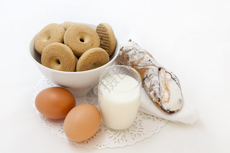 动态牛奶早餐饼干鸡蛋牛奶背景