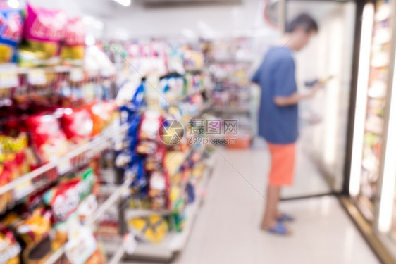 顾客超市购物背景图片