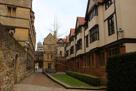 英国牛津大学校园建筑图片