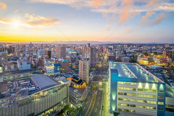 日本长崎市风景图片