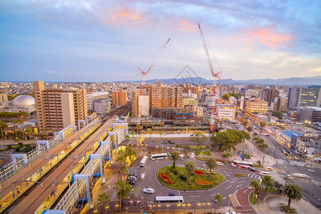 日本长崎市风景图片