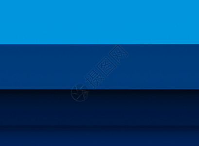 颜色3d使渐变蓝色矩形状壁背景蓝色的房间图片