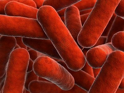 医疗的3d细菌胞变异健康图片