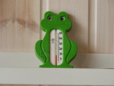 绿青蛙状温度计色青蛙形状的温度计测量童年健康图片
