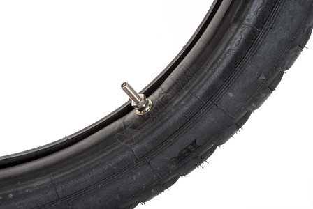 快速地黑色的泵摩托车轮胎零件图片