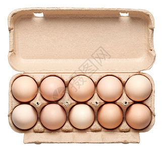 一盒完整的鸡蛋图片