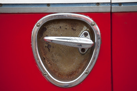 车辆经典的处理旧消防发动机细节图片