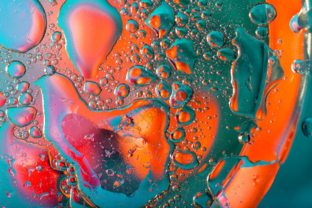 带有多彩滴子的抽象背景摘要含有多彩滴子的概要背景摘透明湿的抽象图片