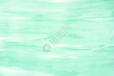 弄脏明亮的水彩背景艺术抽象的绿色水颜画设计以白皮书背景为蓝纸新鲜的图片
