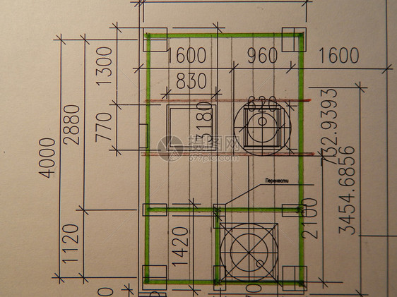 结构体建造布局筑物和结构的设计图和结构划图片