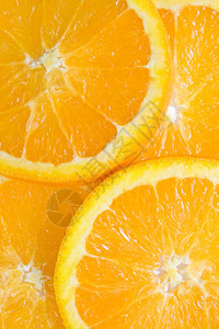 切片的新鲜橙子图片