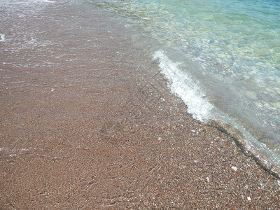 户外爱琴海水的质地夏天图片