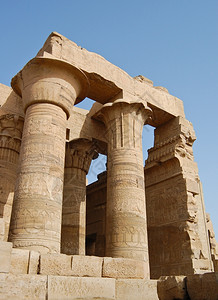 结石埃及人姆博神庙门户14图片