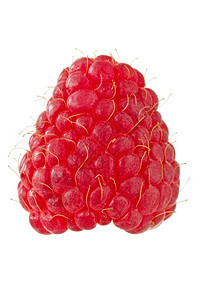 白色背景上隔绝的成熟红草莓美味的食用红色图片