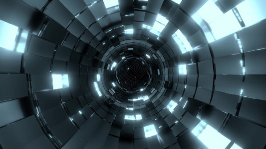未来背景时空隧道科技光束图片