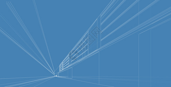 屋建筑学现代化结构有线框架城市概念Werframe3D建筑图解公寓图片