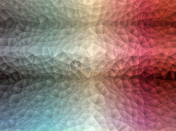 聚抽象色彩多边形三角模式现代的马赛克图片