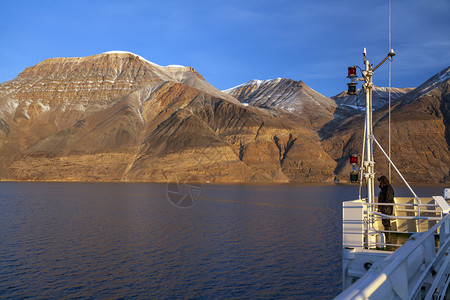 格陵兰东部FranzJosephFjord的BlomsterbugtenGlanland景观弗朗茨旅游图片