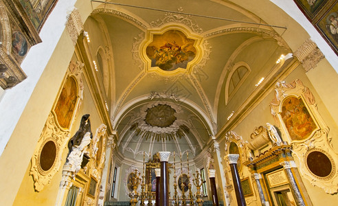 意大利拉文纳圣ApollinareNuovo巴西利卡SaintApollinareNuovo古老的阿波利纳里斯大教堂图片