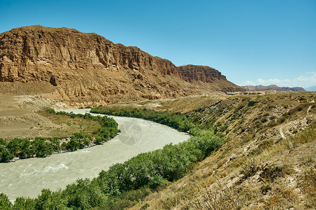 亚洲峡谷Kekemeren纳伦地区吉尔斯坦天山脉中亚旅游克默伦图片