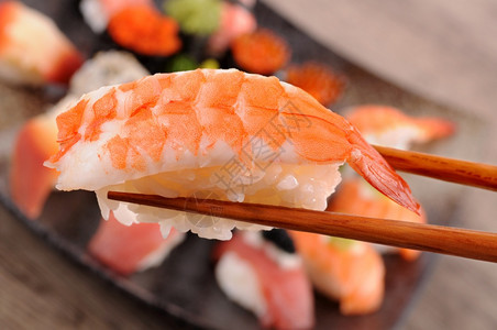 大虾寿司图片