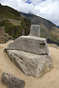 古老的城市神圣南美洲秘鲁马丘皮楚因卡市的太阳日报南美图片
