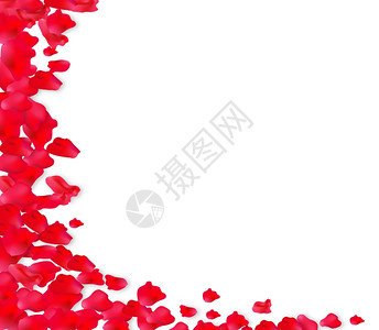 浪漫象征束红玫瑰心图片