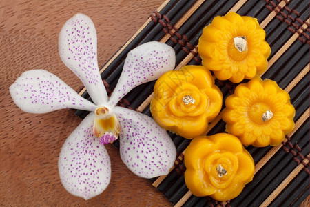 泰传统国甜点金子蜜饯美食图片