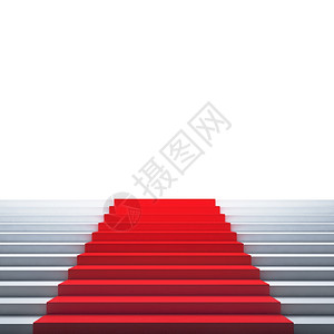天鹅绒插图成功红地毯楼梯图片