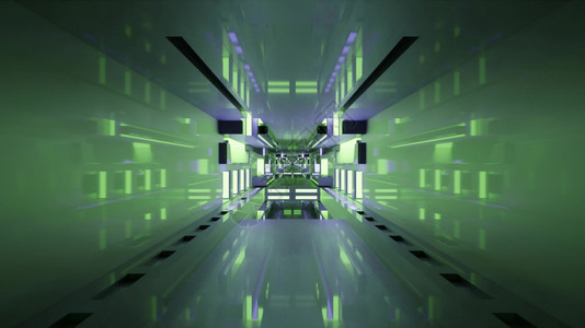 无尽的长廊插画