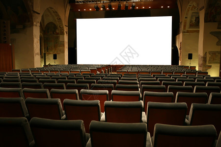 展览投影电剧场的清白视觉屏幕娱乐图片