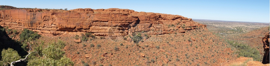 景点岩石澳洲外的国王峡谷地景观风图片