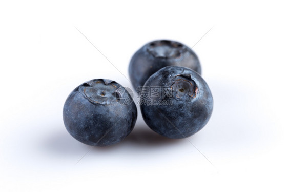 新鲜多汁蓝莓图片