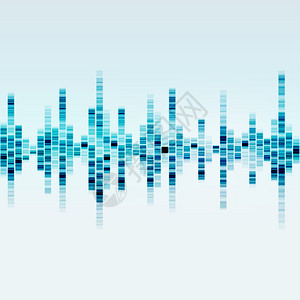 均衡器波形摘要数字平衡器创新设计声音波模式元素背景音效阵列Name体积背景图片