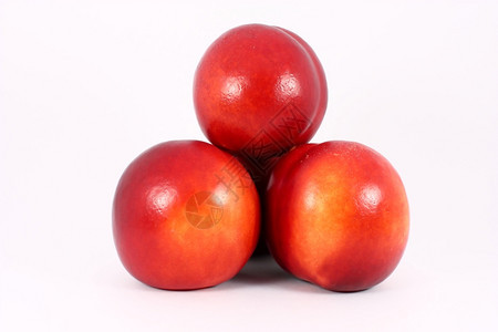 水果食物新鲜丰富多彩的成熟良品桃子图片