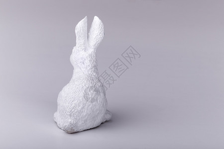 兔子造型雕塑图片