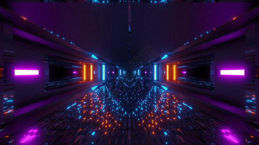 科技科幻风格时空隧道未来技术图片