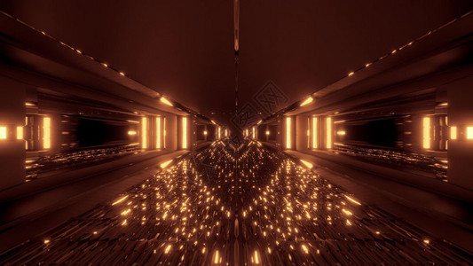 光束霓虹未来科技科幻时空隧道图片